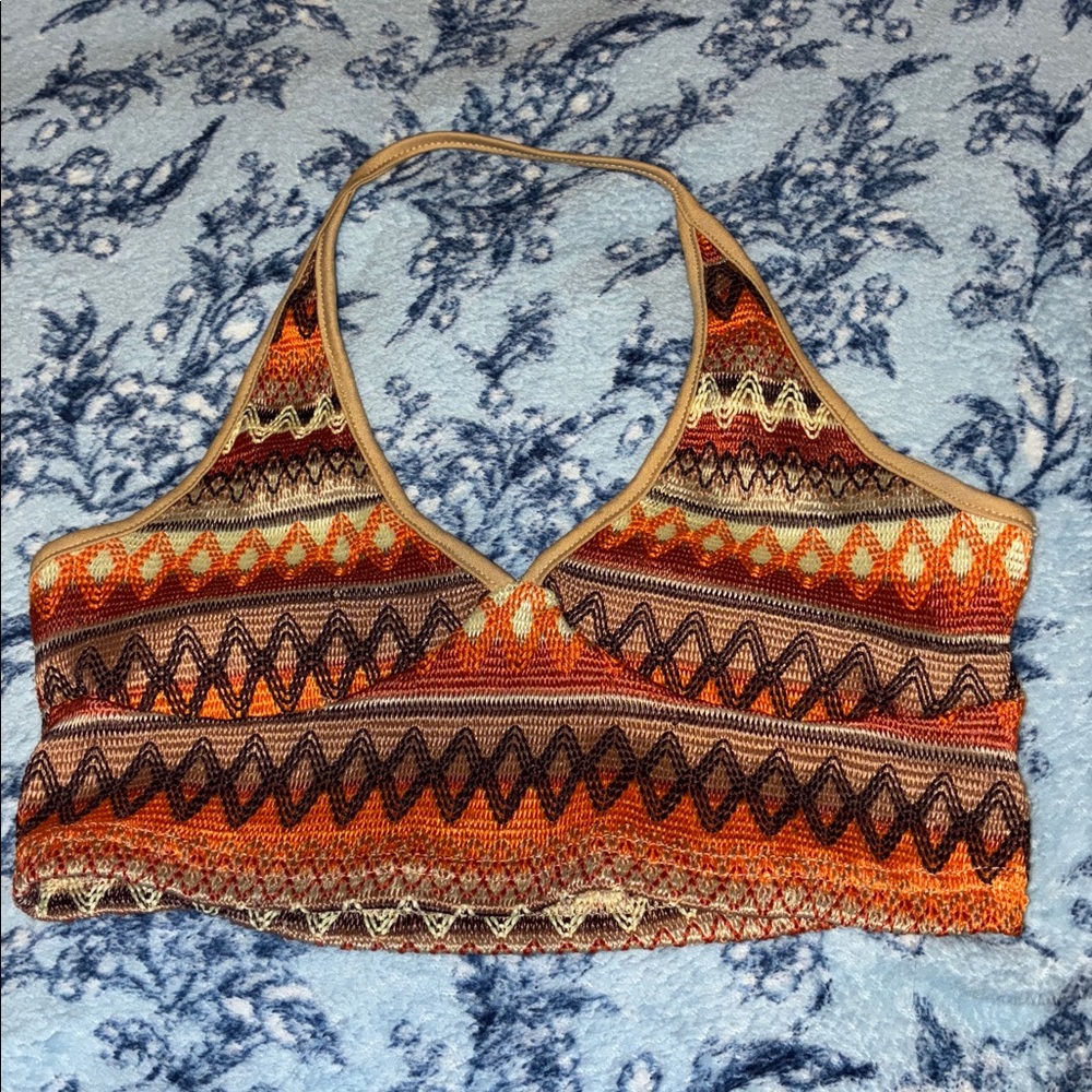SHEIN Multicolor Patterned Tank Top